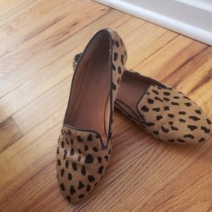 Madewell calf hair loafer